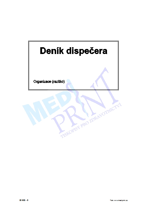 Deník dispečera
